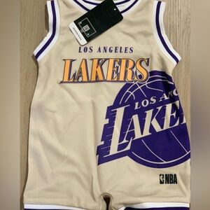 Baby Los Ángeles Lakers onesie